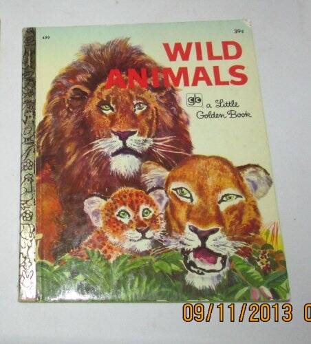 Wild animals (A Little golden book) - Hardcover - GOOD - Picture 1 of 1