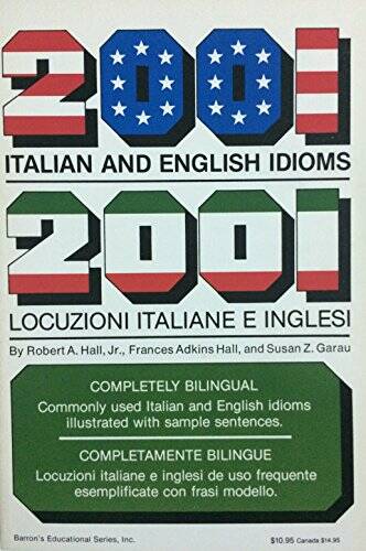 Two Thousand One Italian and English Idioms-Duemila - Paperback - GOOD - Picture 1 of 1