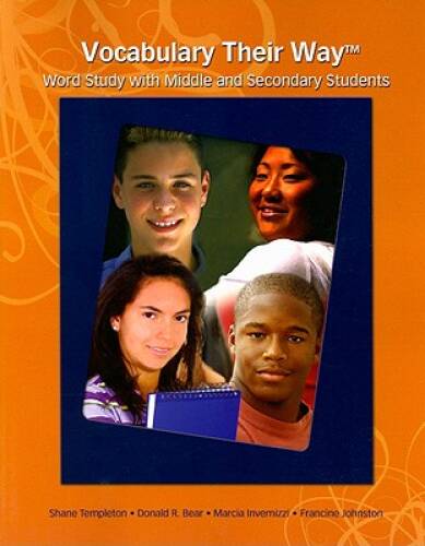 Vocabulary Their Way: Word Study with Middle and Secondary Students – GOOD