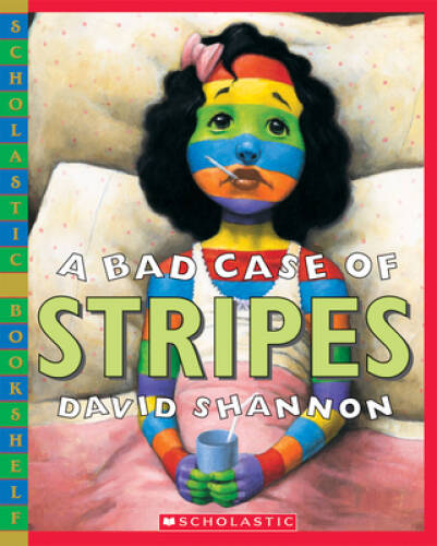 A Bad Case of Stripes (Scholastic Bookshelf) – Paperback – GOOD