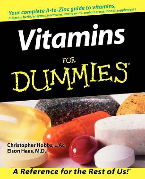 Vitamins For Dummies – Paperback By Hobbs, Christopher – ACCEPTABLE