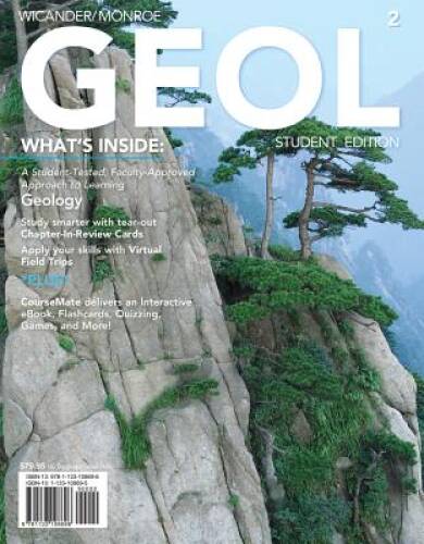 GEOL (with Earth Science CourseMate with eBook Printed Access Card) – VERY GOOD
