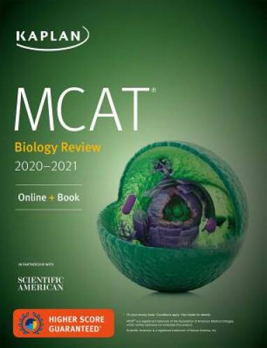 MCAT Biology Review 2020-2021: Online Book (Kaplan Test Prep) – ACCEPTABLE