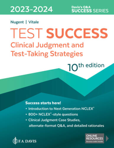 Test Success: Clinical Judgment and Test-Taking Strategies – VERY GOOD